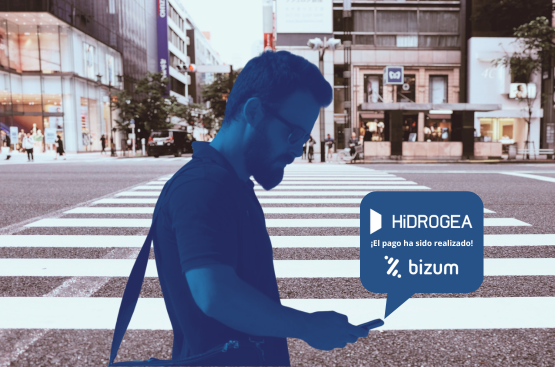 Ir a la noticia Hidrogea simplifica la forma de pago de facturas con la puesta en marcha de las transferencias instantáneas a través de Bizum