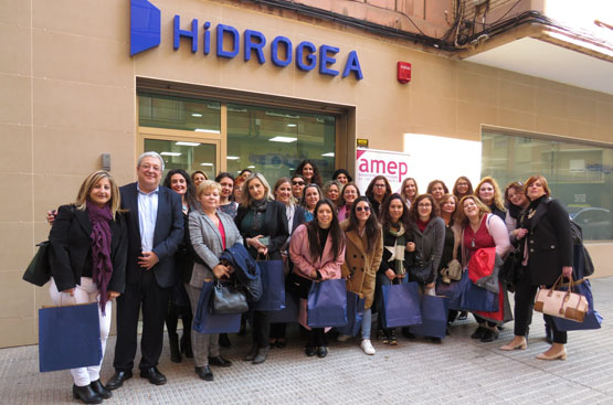 Ir a la noticia Las empresarias de Cartagena conocen el ciclo integral del agua