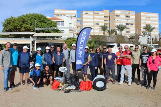 Ir a la noticia Hidrogea e Hippocampus unen esfuerzos para limpiar de basura la Isla del Ciervo del Mar Menor