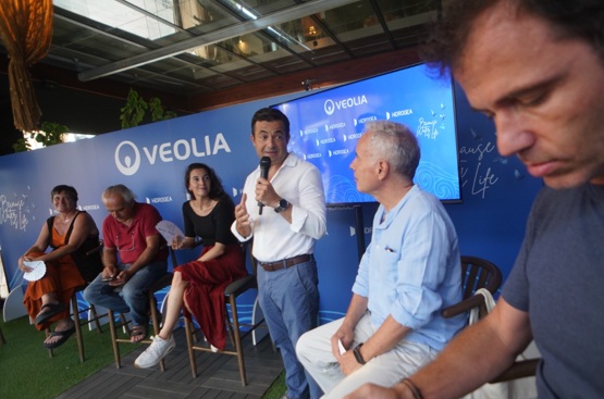 Ir a la noticia La situación actual y el futuro de los océanos, a debate en el  espacio de Hidrogea en The Ocean Race