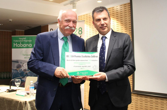 Ir a la noticia Hidrogea, galardonada por su prevención de riesgos laborales