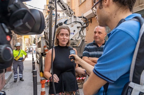 Ir a la noticia Cartagena intensifica la limpieza y el mantenimiento del alcantarillado por un nuevo aviso de 'gota fría'